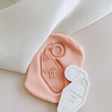 Bride to be key ring debosser and cutter