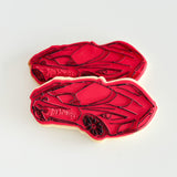 Lamborghini cookie debosser with cutter