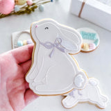 Boho sitting bunny debosser and cutter