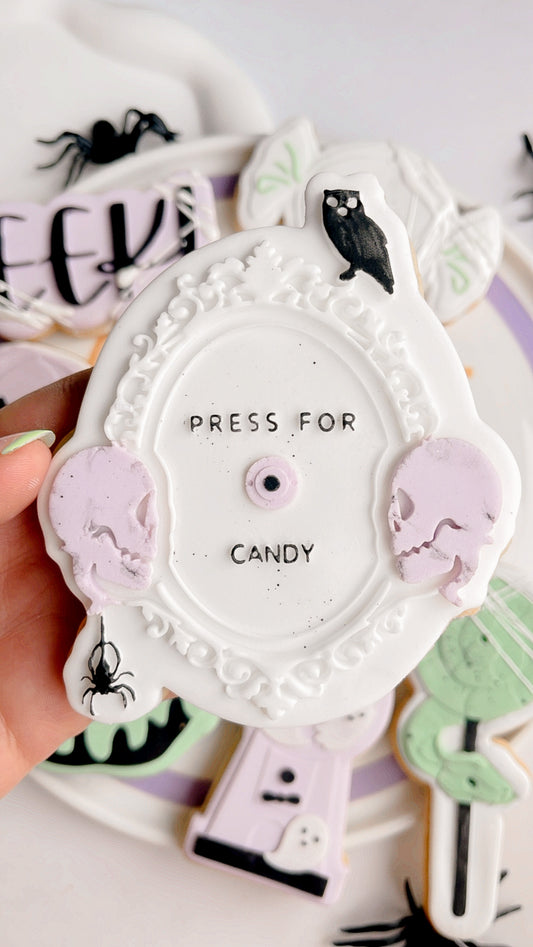 Press for CANDY door bell debosser and cutter