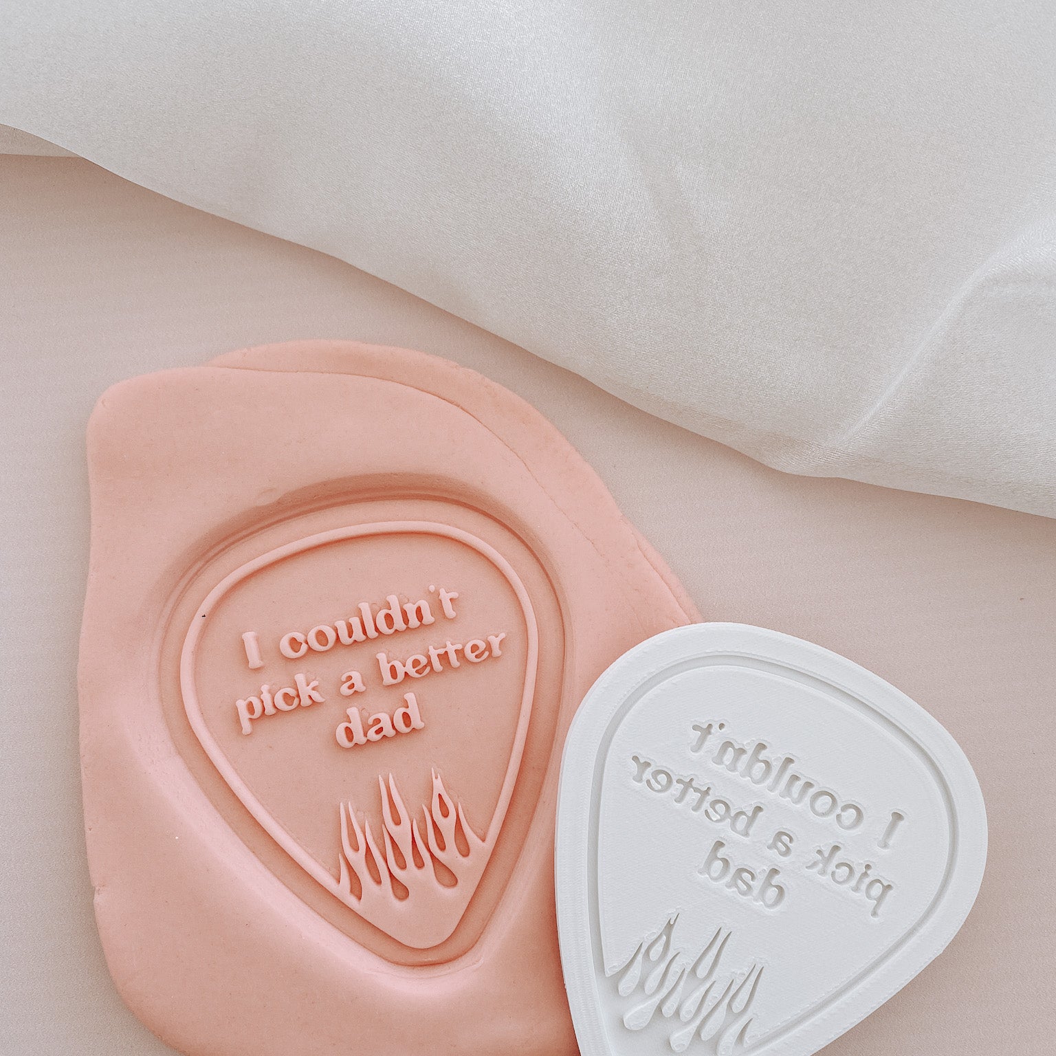 I couldn’t pick a better dad debosser and cutter