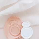 Plain engagement ring debosser and cutter