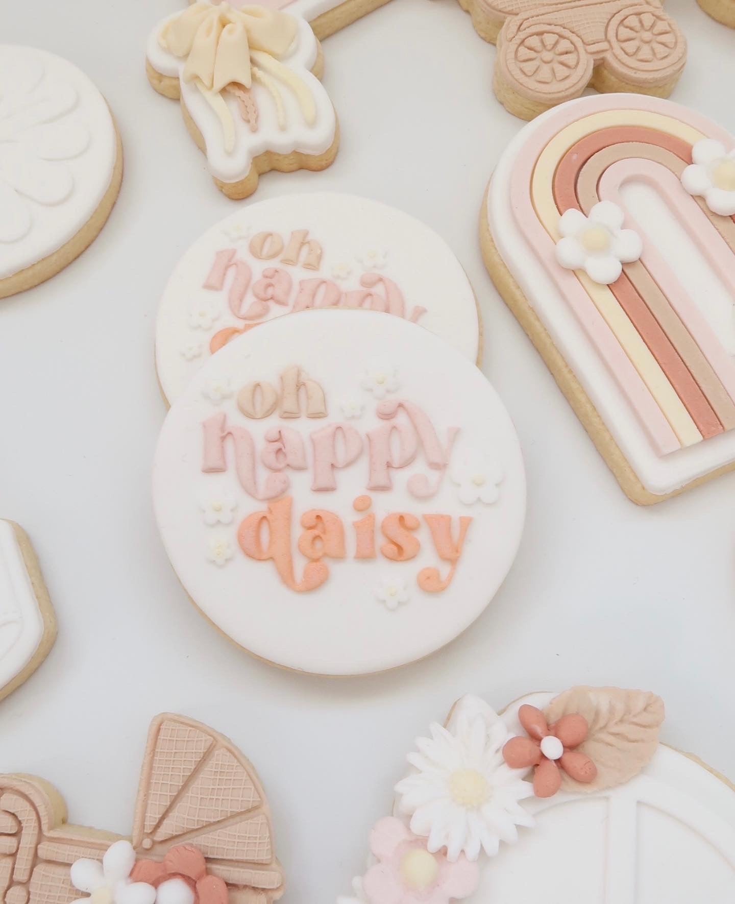 Oh happy Daisy debosser stamp