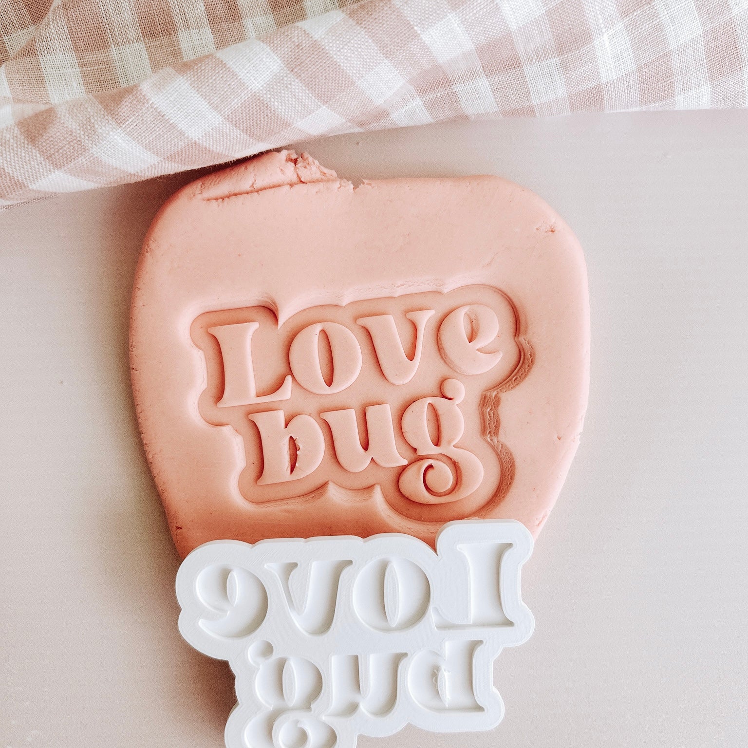 Love bug standard size set of 2 debossers and cutter
