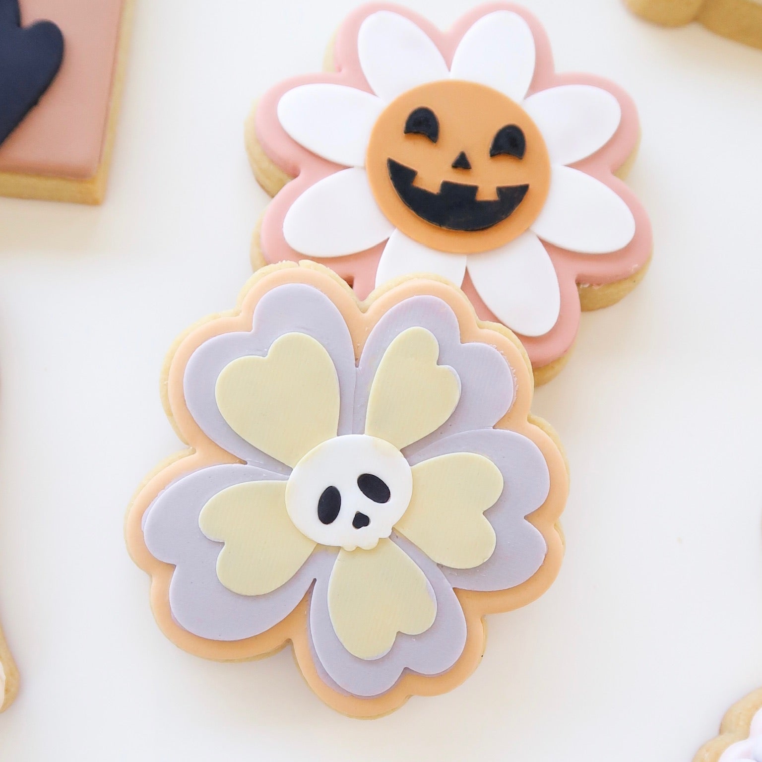 Skull floral debosser and cutter