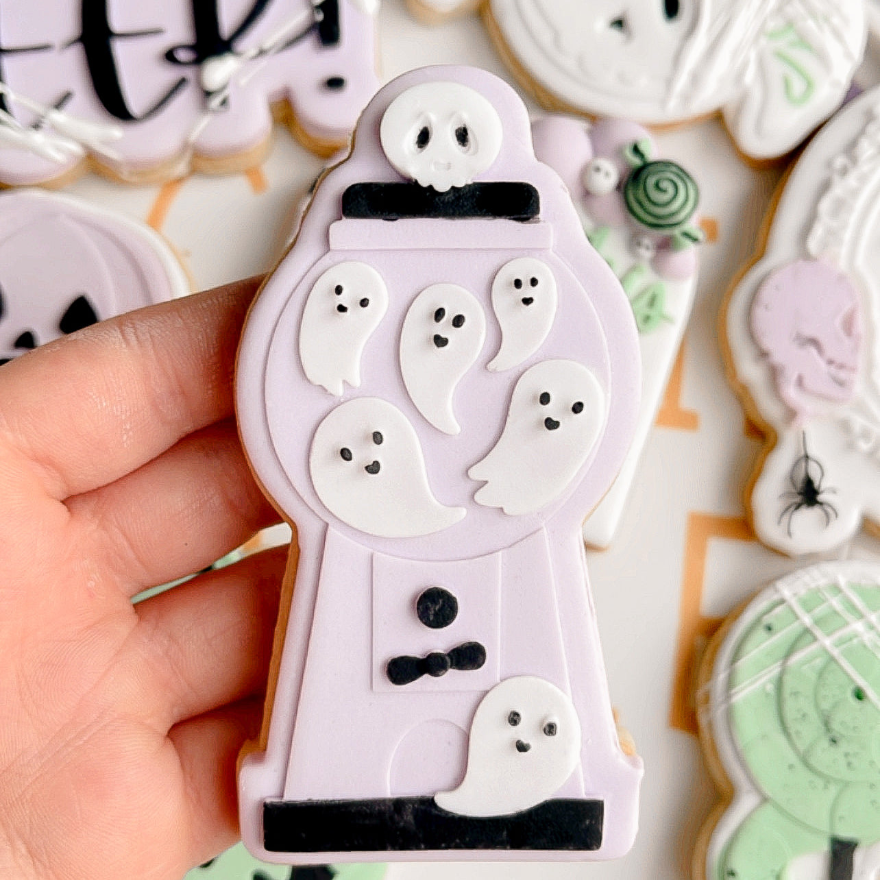 Ghosty Gumball machine debosser and cutter