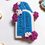 Greek style door with space for embellishments debosser and cutter