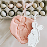 Bunny onesie romper debosser and cutter