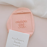 Coolest dad ever set of 2 debosser and cutter