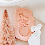 Hand held bauble debosser and cutter