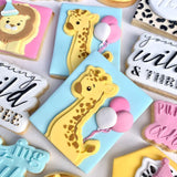 Boho Giraffe debosser and cutter