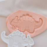 Stegosaurus party dinosaur debosser and cutter