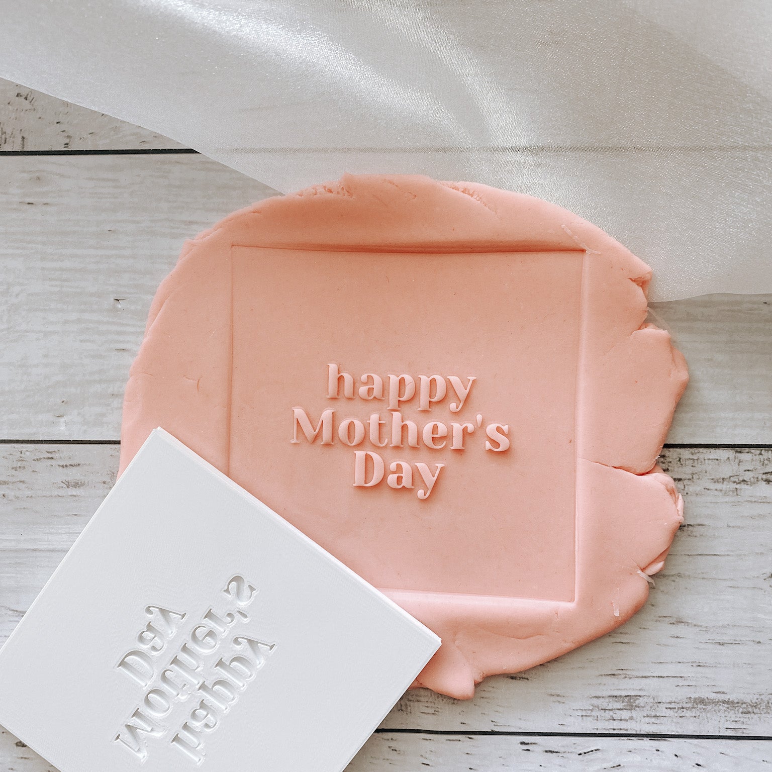 Happy Mother’s Day debosser stamp only