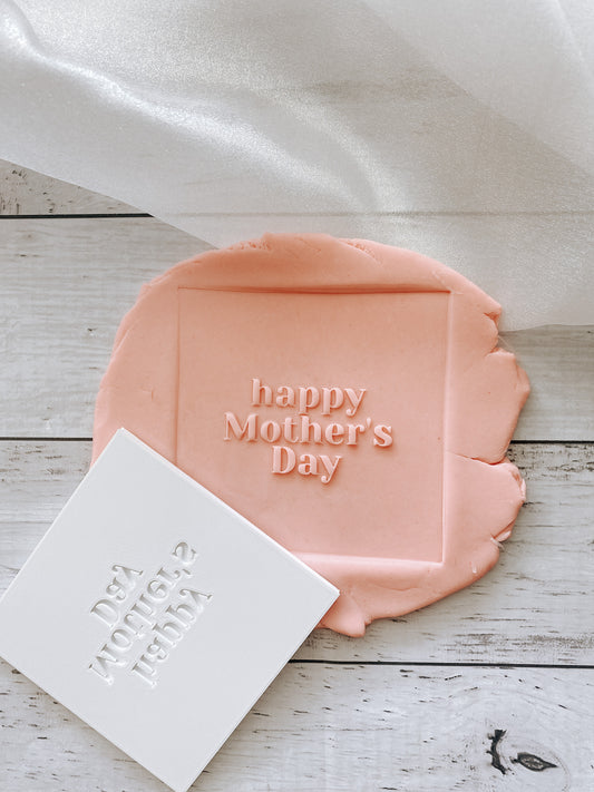 Happy Mother’s Day debosser stamp only