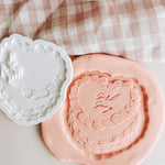 Mini impression set of 4 for retro cake