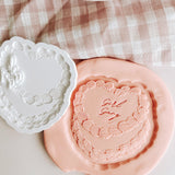 Mini impression set of 4 for retro cake