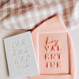 Be my VALENTINE debosser and cutter