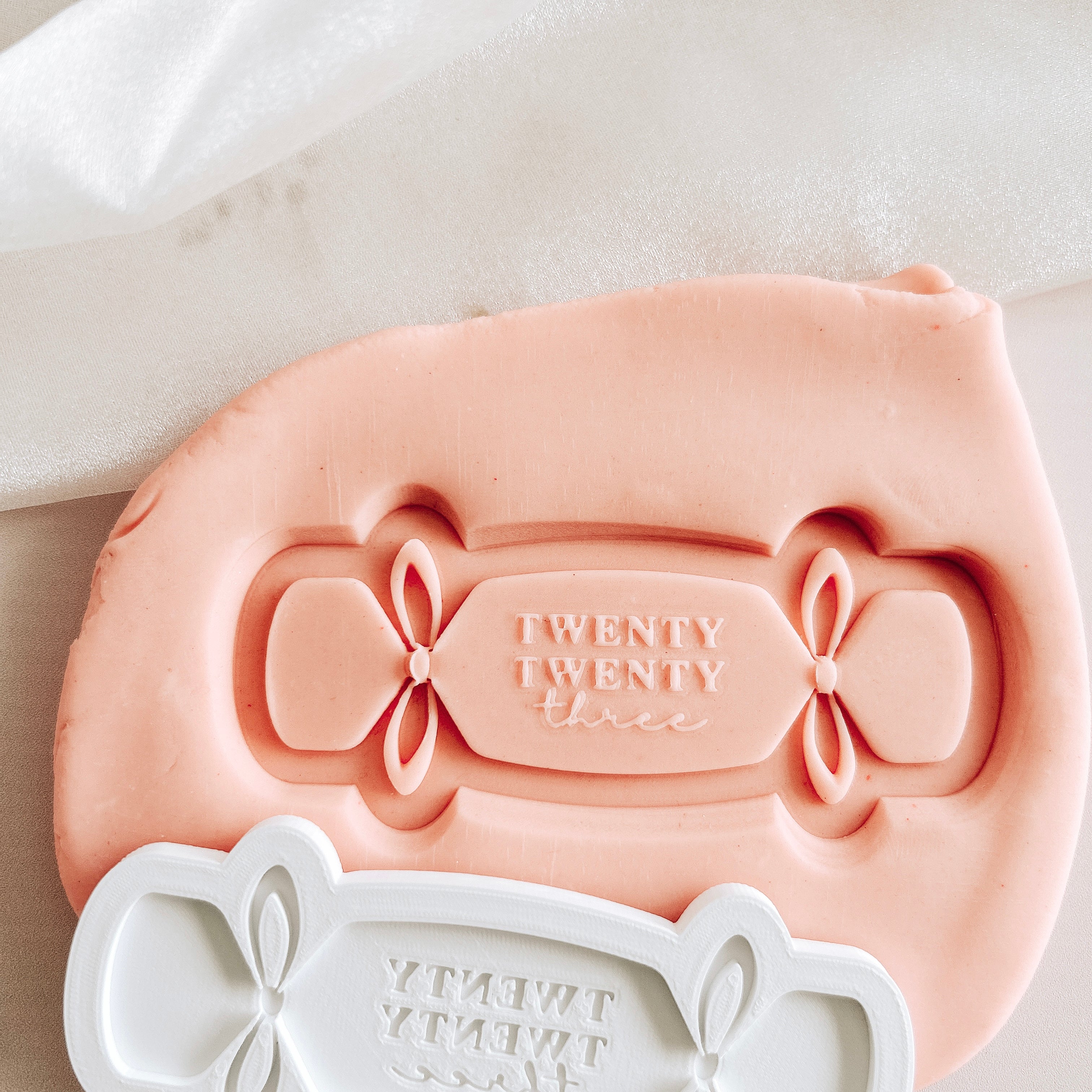 Twenty twenty three Bon bon cracker debosser and cutter