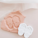 Fluffy slippers debosser and cutter