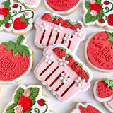 Strawberry Punnet Debosser and cutter