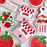 Strawberry Fruit Stand debosser and cutter