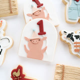 Party pig with matching numbers 0- 9