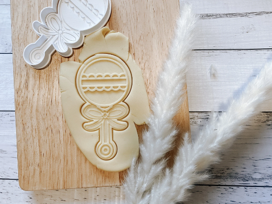 Baby Rattle stamp and cutter