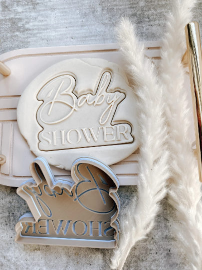 Baby Shower stamp and cutter