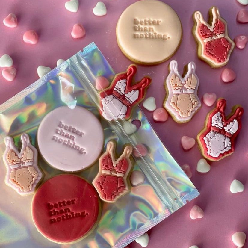 Better than nothing mini set of 2 stamps and cutters