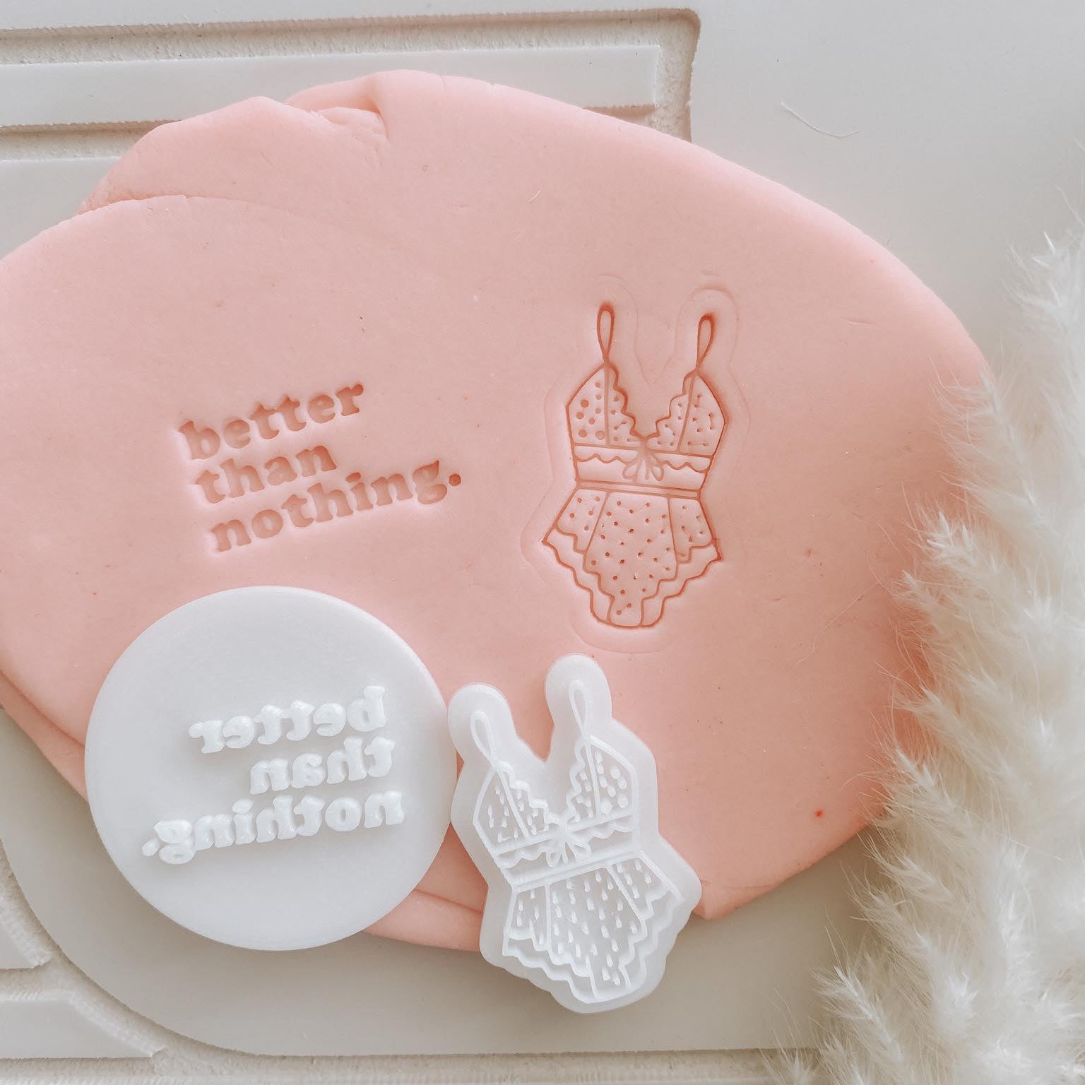 Better than nothing mini set of 2 stamps and cutters