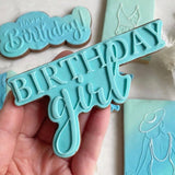 Birthday Girl stamp and cutter