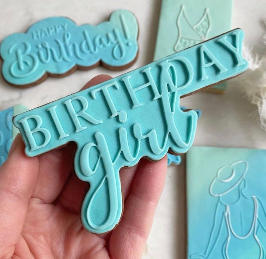 Birthday Girl stamp and cutter