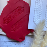 Monster Truck and track Cookie Stamp and Cutter set of 2