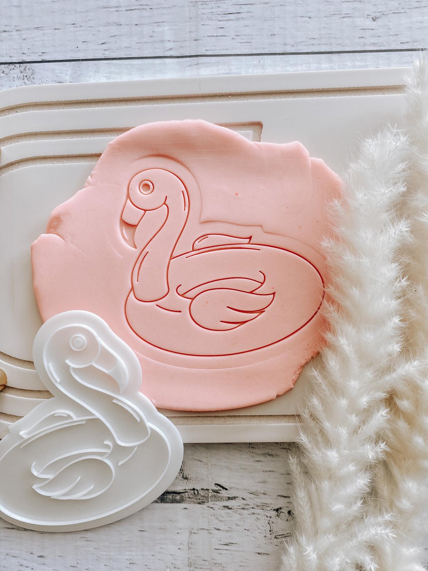 Flamingo Floatie Embosser and cutter