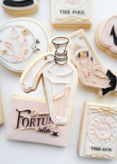 Potion Bottle Cookie stamp and cutter