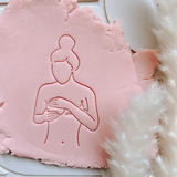 Breast Cancer Awareness Embosser Cookie Stamp