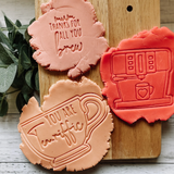 Thanks for all you brew! Mother’s Day pack of three embossers and cutters