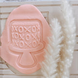 XOXO Valentines or Galentines Day Cake stamp and cutter
