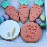 Carrots for the Easter Bunny Cookie Stamp