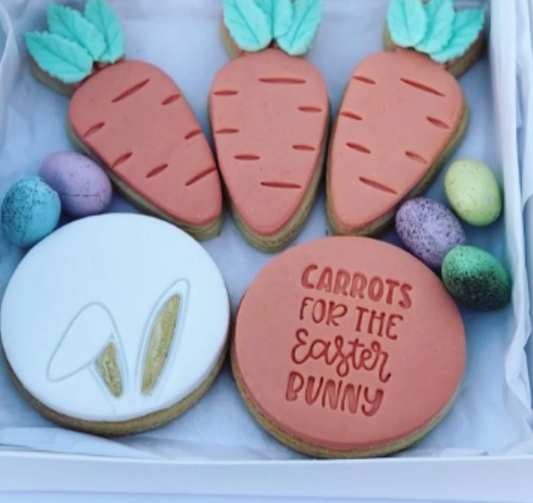 Carrots for the Easter Bunny Cookie Stamp