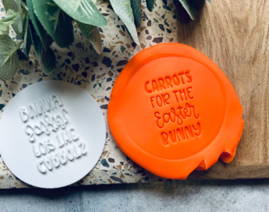 Carrots for the Easter Bunny Cookie Stamp