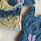 Cat OR Dog cookie stamp and cutter