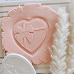 Chocolate box heart shape stamp and cutter