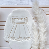 Christening dress stamp and cutter