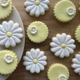 Daisy Flower cookie stamp and cutter