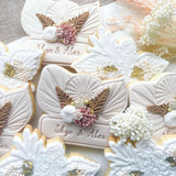 Dried Floral Palm plaque Embosser and cutter