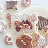 Dried Floral Palm plaque Embosser and cutter