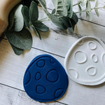 Easter/ dino egg cookie stamp and cutter