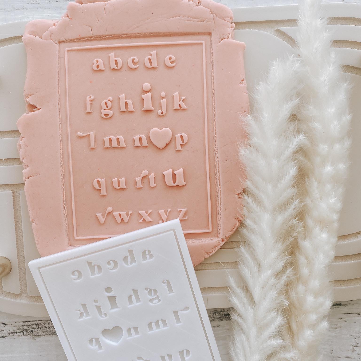 I love you eye test stamp and cutter