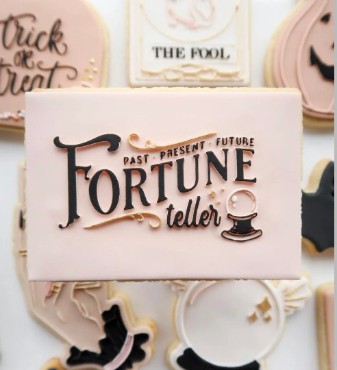 Fortune teller stamp and cutter